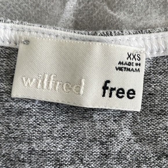 ✨SOLD ✨ Aritzia Wilfred Free Mara Dress -Heather White- XXS - Picture 9 of 10